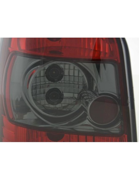 Fanali posteriori set Audi A4 Avant tipo B5 95-00 nero / rosso
