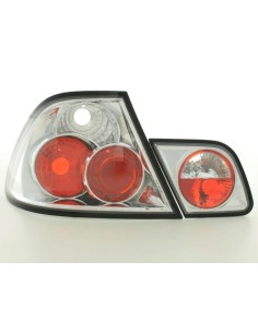 Set di luci posteriori BMW Serie 3 Coupe tipo E46 99-02 cromato