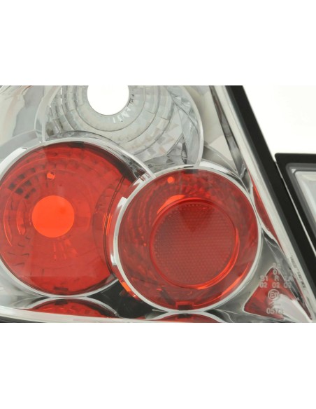 Set di luci posteriori BMW Serie 3 Coupe tipo E46 99-02 cromato