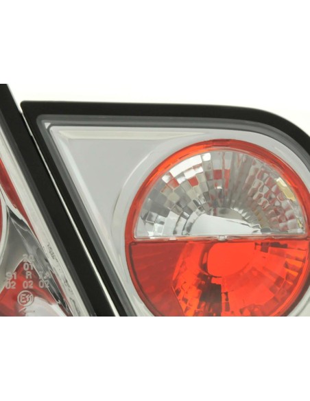 Set di luci posteriori BMW Serie 3 Coupe tipo E46 99-02 cromato