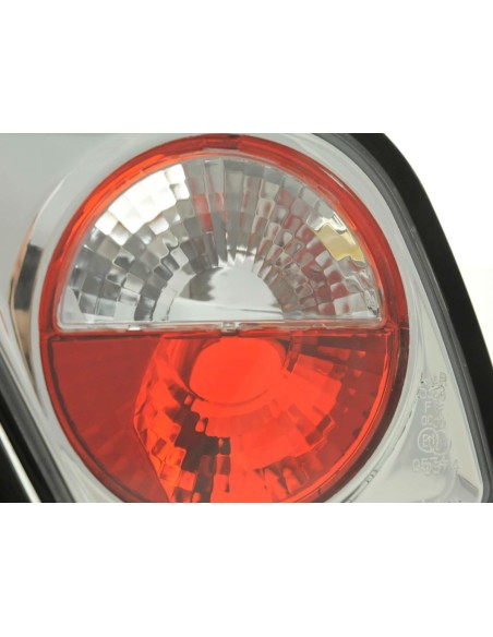 Set di luci posteriori BMW Serie 3 Coupe tipo E46 99-02 cromato