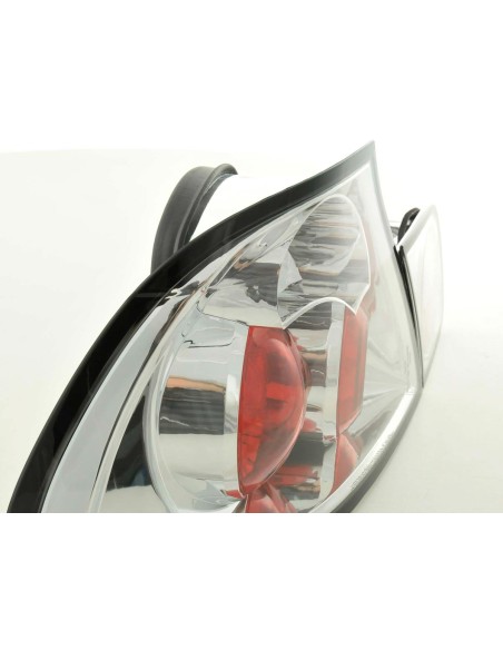 Set di luci posteriori BMW Serie 3 Coupe tipo E46 99-02 cromato