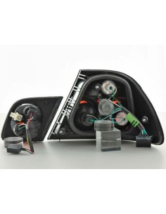Set di luci posteriori BMW Serie 3 Coupe tipo E46 99-02 cromato 2