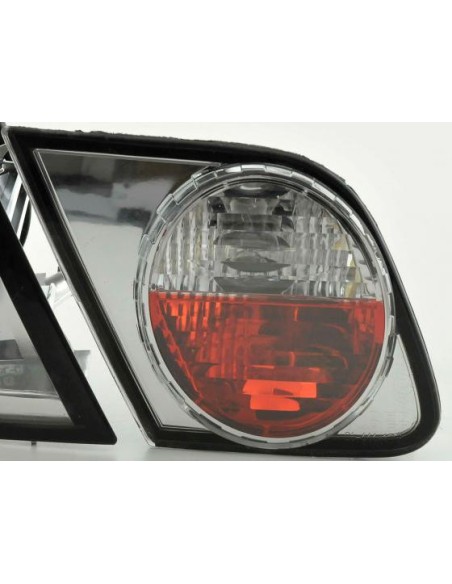 Set di luci posteriori BMW Serie 3 Coupe tipo E46 99-02 cromato