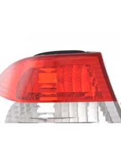Fanali posteriori BMW serie 3 Limo tipo E46 01-05 bianco / rosso 2