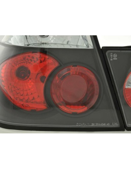Set fanali posteriori BMW Serie 3 Limo tipo E46 98-01 nero