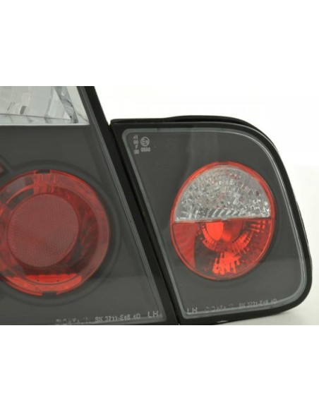 Set fanali posteriori BMW Serie 3 Limo tipo E46 98-01 nero