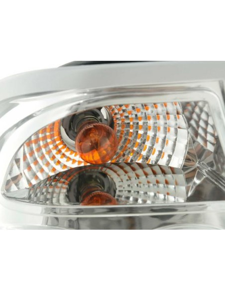 Set di luci posteriori per portellone BMW 3er Limo tipo E46 98-01 cromato