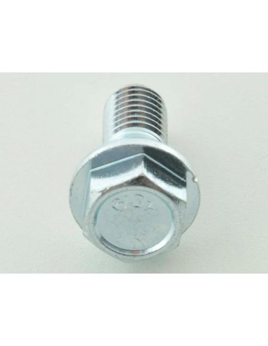 Bullone ruota singola, lunghezza albero 26 mm, collare conico, testa corta, argento M12x1,75