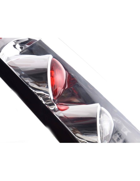 Fanali posteriori Ford Fiesta tipo JH1 JD3 3 porte 02-05 cromato