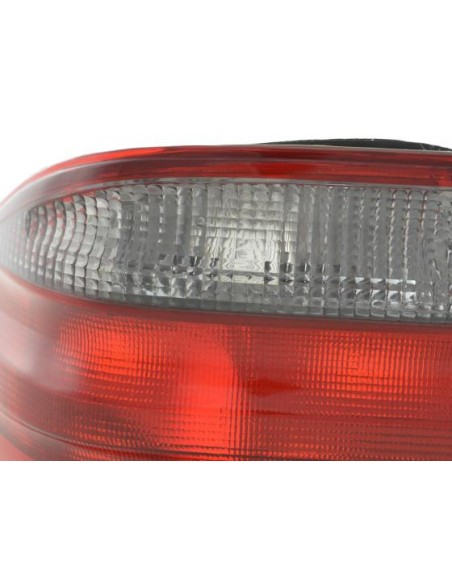 Fanali posteriori Mercedes Classe E tipo W210 99-01 nero rosso