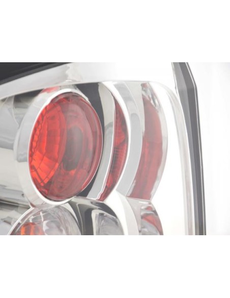 Set di fanali posteriori Opel Astra G 98-03 cromato