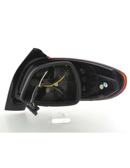 Fanali posteriori Peugeot 206 tipo 2 *** 98-05 trasparente / rosso