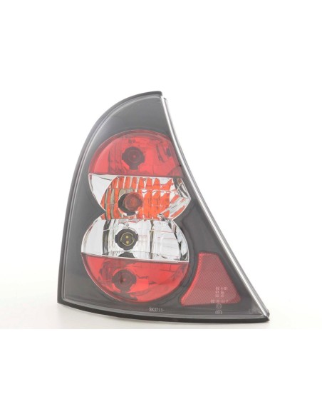 Fanali posteriori Renault Clio tipo B 01-04 neri