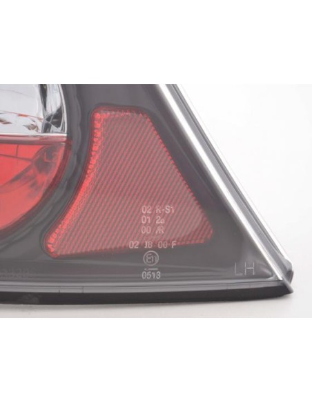Fanali posteriori Renault Clio tipo B 01-04 neri