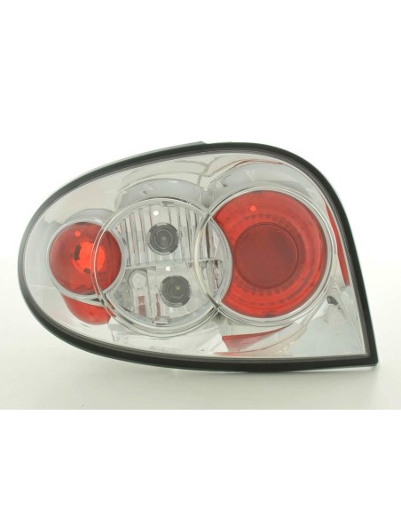Fanali posteriori set Renault Megane 3 porte. Tipo DABALAKAEA 96-98 cromato