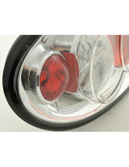 Fanali posteriori set Renault Megane 3 porte. Tipo DABALAKAEA 96-98 cromato