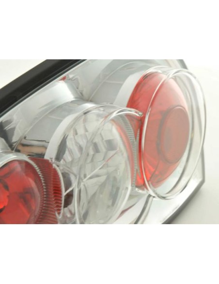 Fanali posteriori set Renault Megane 3 porte. Tipo DABALAKAEA 96-98 cromato