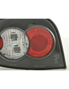 Fanali posteriori set Renault Megane 3 porte. Tipo DABALAKAEA 99-02 nero 2