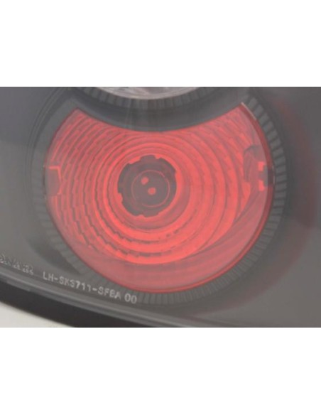 Fanali posteriori set Skoda Fabia tipo 6Y 97-07 nero