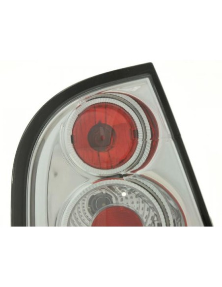 Fanali posteriori set Skoda Fabia tipo 6Y 99-07 cromato