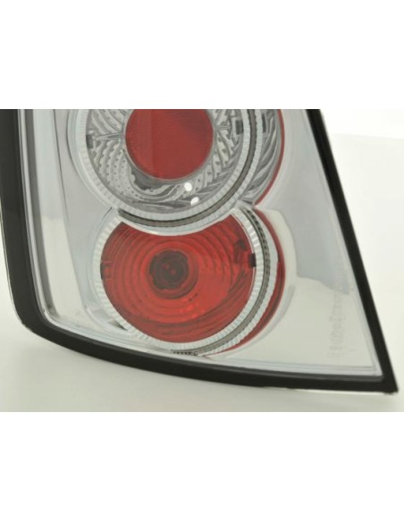 Fanali posteriori set Skoda Fabia tipo 6Y 99-07 cromato