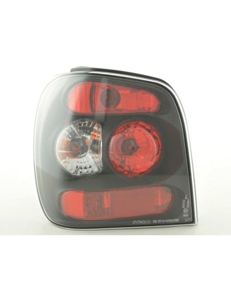 Fanali posteriori set VW Polo tipo 6N 94-99 nero