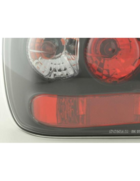 Fanali posteriori set VW Polo tipo 6N 94-99 nero
