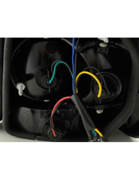 Fanali posteriori set VW Polo tipo 6N 94-99 nero