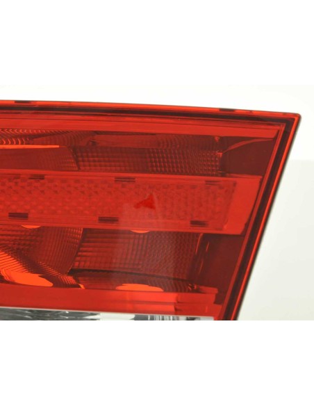Parti di usura fanale posteriore destro Audi A4 / S4 berlina tipo 8K 07- rosso / trasparente
