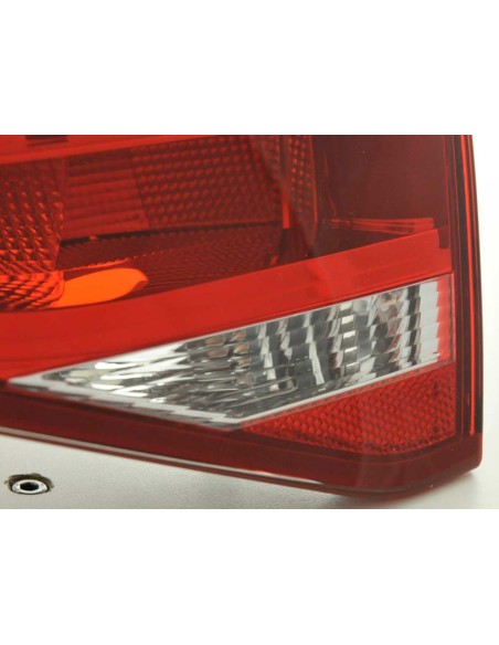 Parti di usura fanale posteriore destro Audi A4 / S4 berlina tipo 8K 07- rosso / trasparente