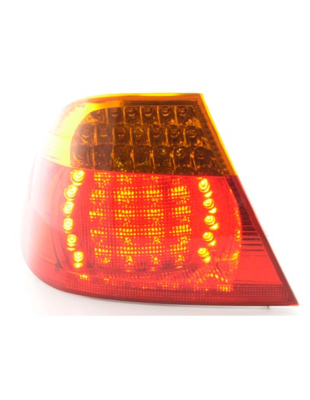 Ricambi fanale posteriore sinistro BMW 3er Coupe tipo E46 03-06, giallo / rosso