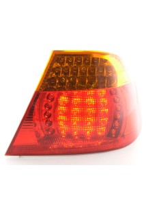 Parti di usura fanale posteriore destro BMW Serie 3 Coupé tipo E46 03-06, giallo / rosso 2