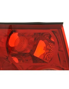 Accessori luce posteriore sinistra Opel Astra H notchback 08- rosso / trasparente 2