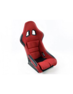 FK sedili sportivi sedili avvolgenti per auto Set Edition 2 tessuto rosso 2