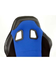 FK sedili sportivi sedili anatomici per auto Set Edition 4 tessuto blu 2