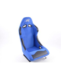 FK sedili sportivi sedili avvolgenti per auto Set Basic tessuto blu 2