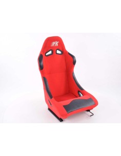 FK sedili sportivi sedili avvolgenti per auto Set Basic tessuto rosso 2