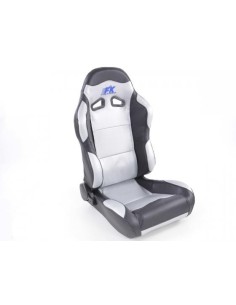 Sedili sportivi FK Sedili semigusci automatici Set Spacelook in carbonio in look sportivo 2