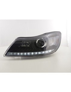 Daylight faro LED DRL look Skoda Oktavia dal 2009 nero 2