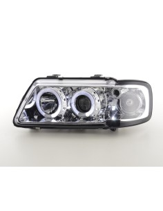 Set di fari Audi A3 tipo 8L 96-00 cromato 2