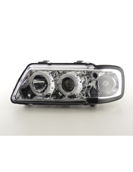 Set di fari Audi A3 tipo 8L 96-00 cromato
