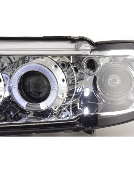 Set di fari Audi A3 tipo 8L 96-00 cromato