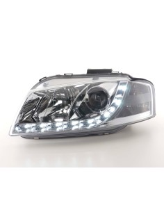 Faro diurno Luci di marcia diurna a LED Audi A3 tipo 8P 03-08 cromato 2
