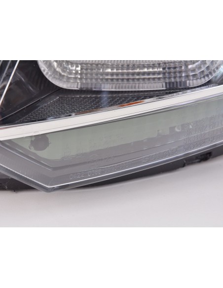 Faro diurno Luci di marcia diurna a LED VW Golf 6 08-12 nero
