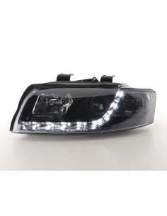 Faro diurno Luci di marcia diurna a LED Audi A4 tipo 8E 01-04 nero 2