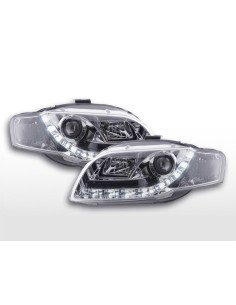 Faro Daylight Luci di marcia diurna a LED Audi A4 tipo 8E 04-08 cromato