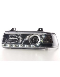 Faro Daylight LED DRL look BMW 3er Limo tipo E36 92-98 cromato 2