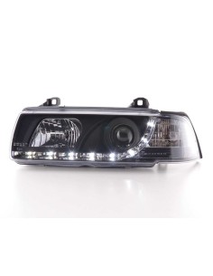 Faro Daylight LED DRL look BMW Serie 3 Limo tipo E36 92-98 nero 2