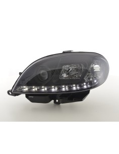 Daylight faro LED DRL look Citroen Saxo 00-02 nero 2